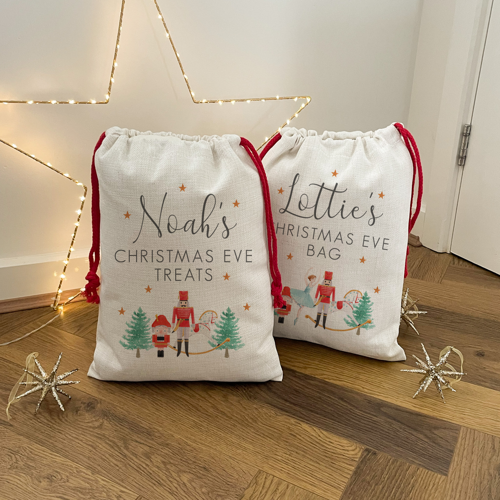 Personalised Christmas Eve Bag