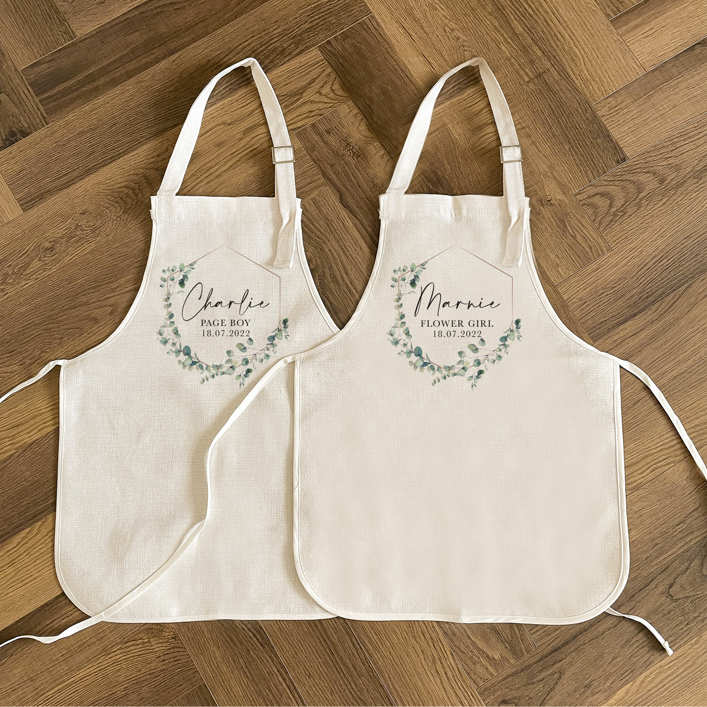 Personalised Flower Girl / Page Boy Apron