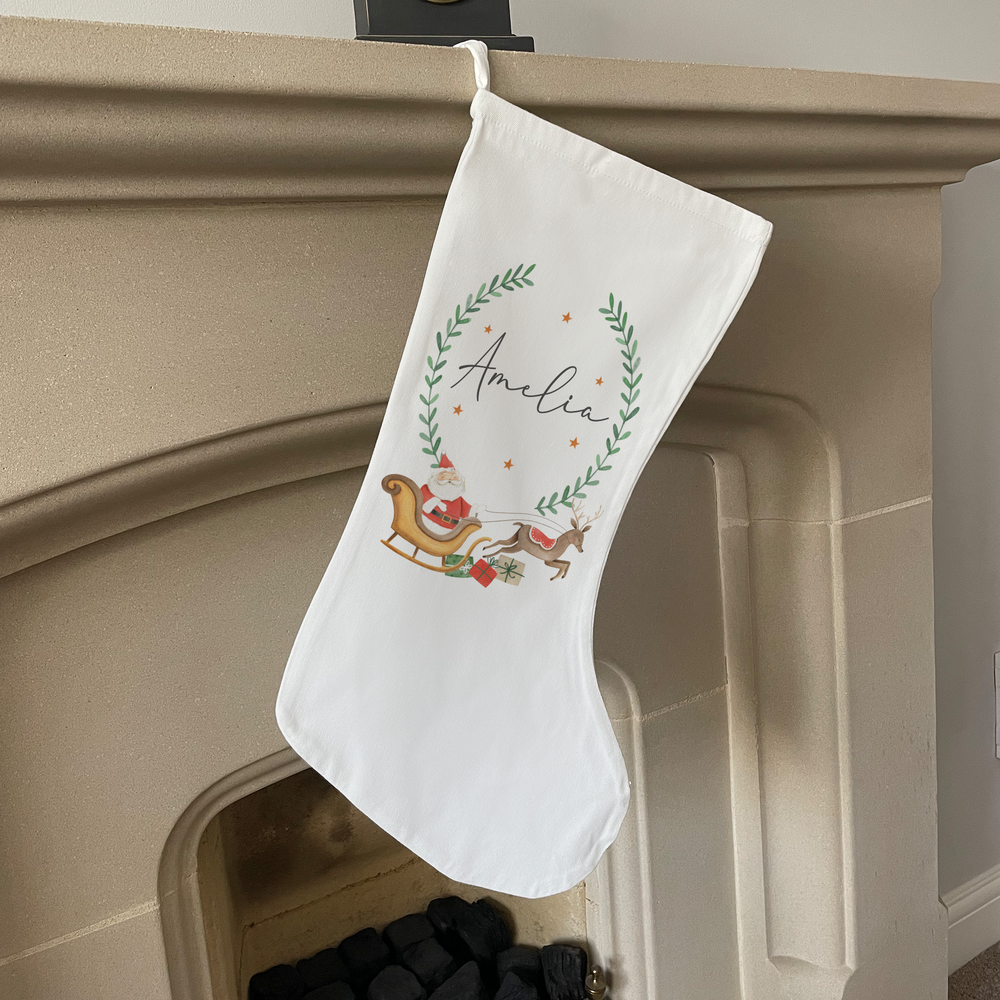 
                      
                        Personalised Santa's Sleigh Stocking
                      
                    