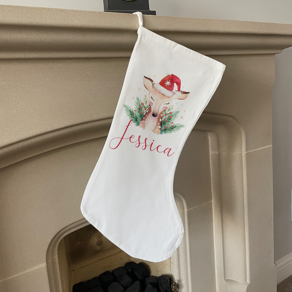 
                      
                        Personalised Reindeer Stocking
                      
                    