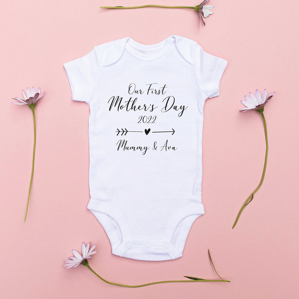 
                      
                        Personalised First Mother's Day Baby Vest and Sleepsuit
                      
                    