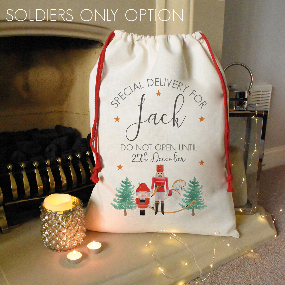 
                      
                        Personalised Nutcracker Christmas Sack
                      
                    