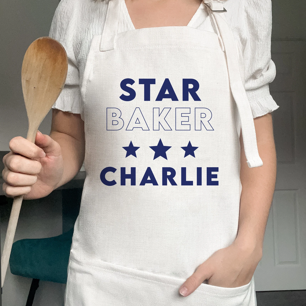 
                  
                    Personalised Star Baker Apron
                  
                