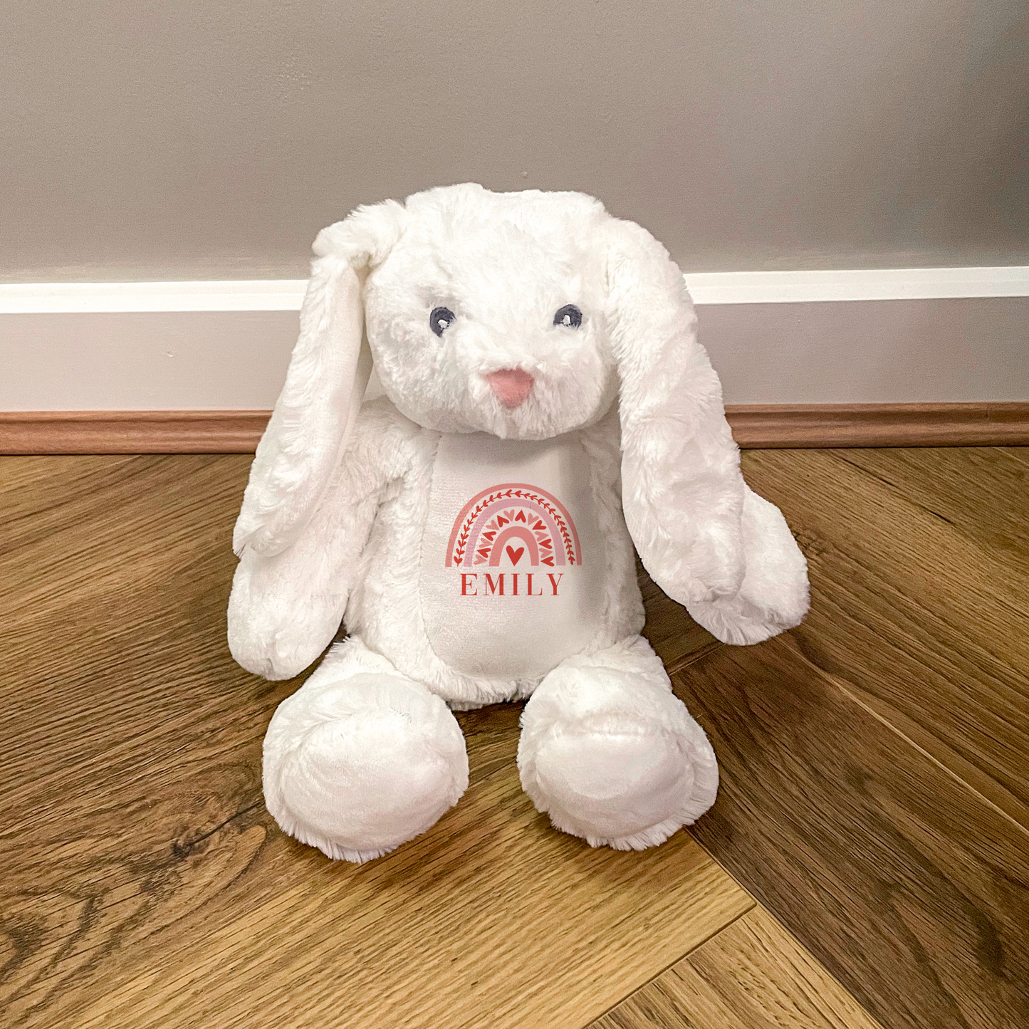 Personalised Rainbow Bunny Rabbit