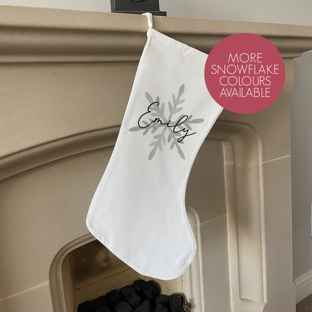 
                      
                        Personalised Snowflake Stocking
                      
                    