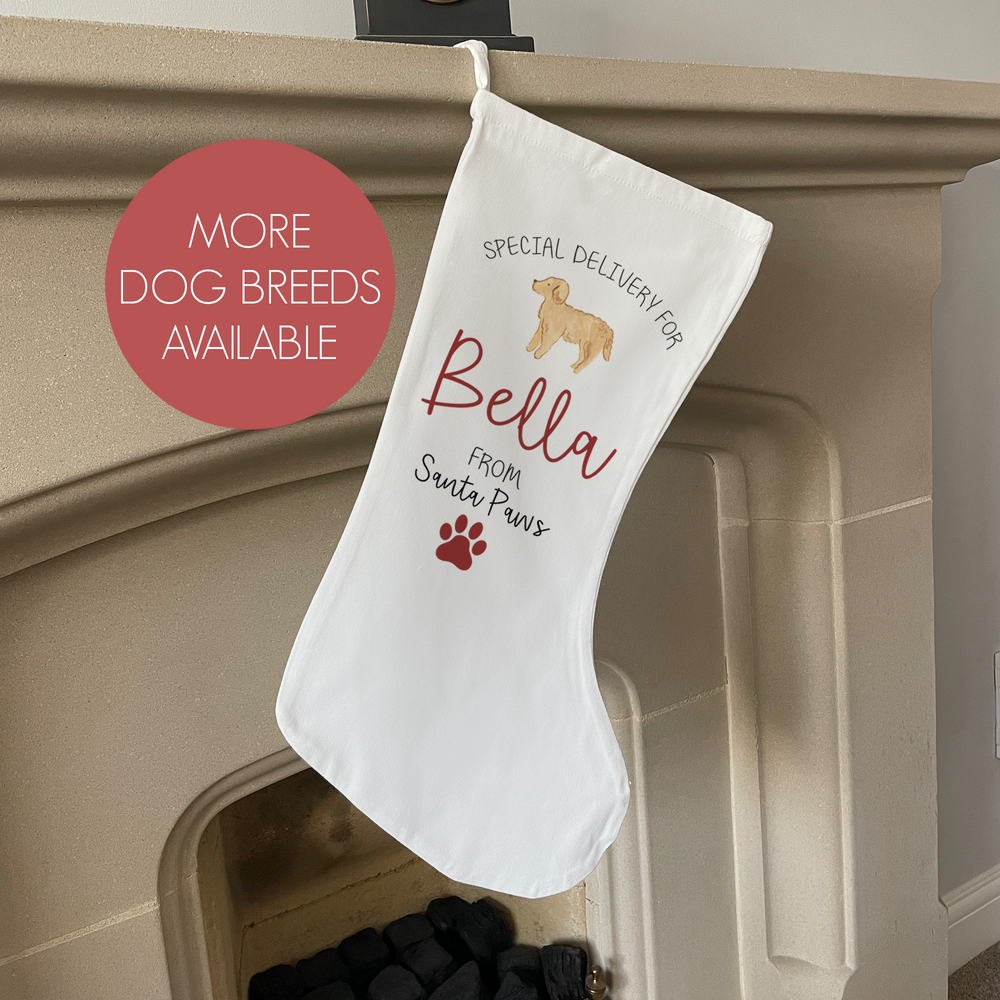 
                      
                        Personalised Dog Christmas Stocking
                      
                    