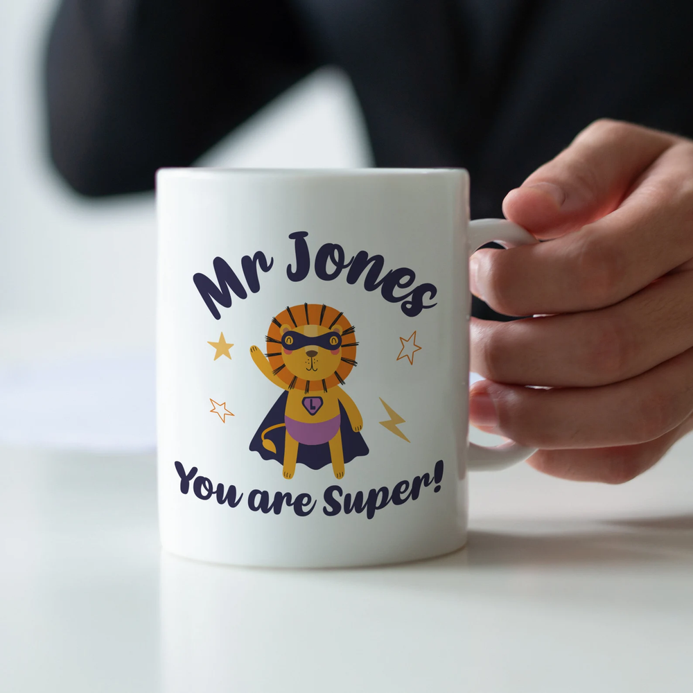 Personalised Super Teacher Mug