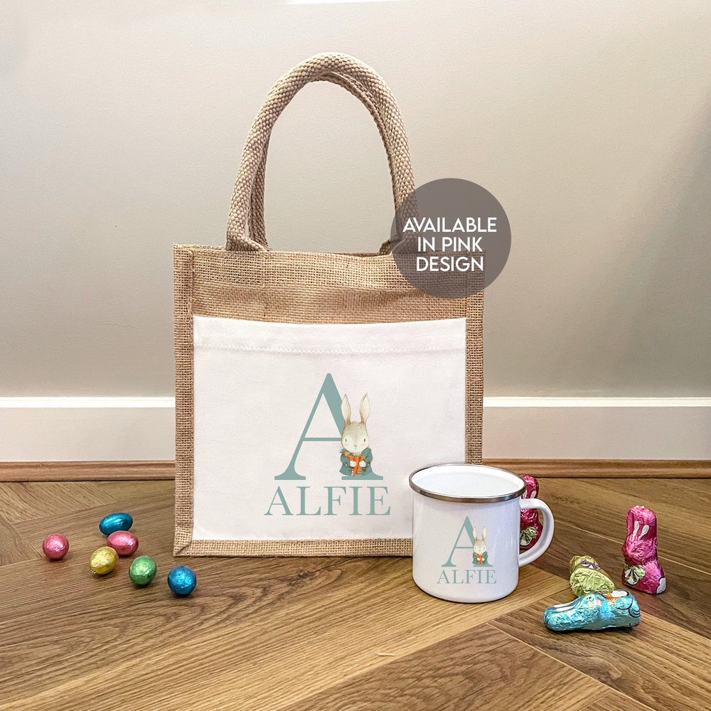 Personalised Easter Bag & Mug Gift Set