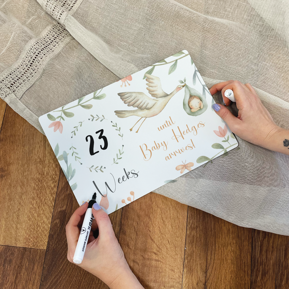 
                      
                        Personalised Pregnancy Countdown Sign
                      
                    