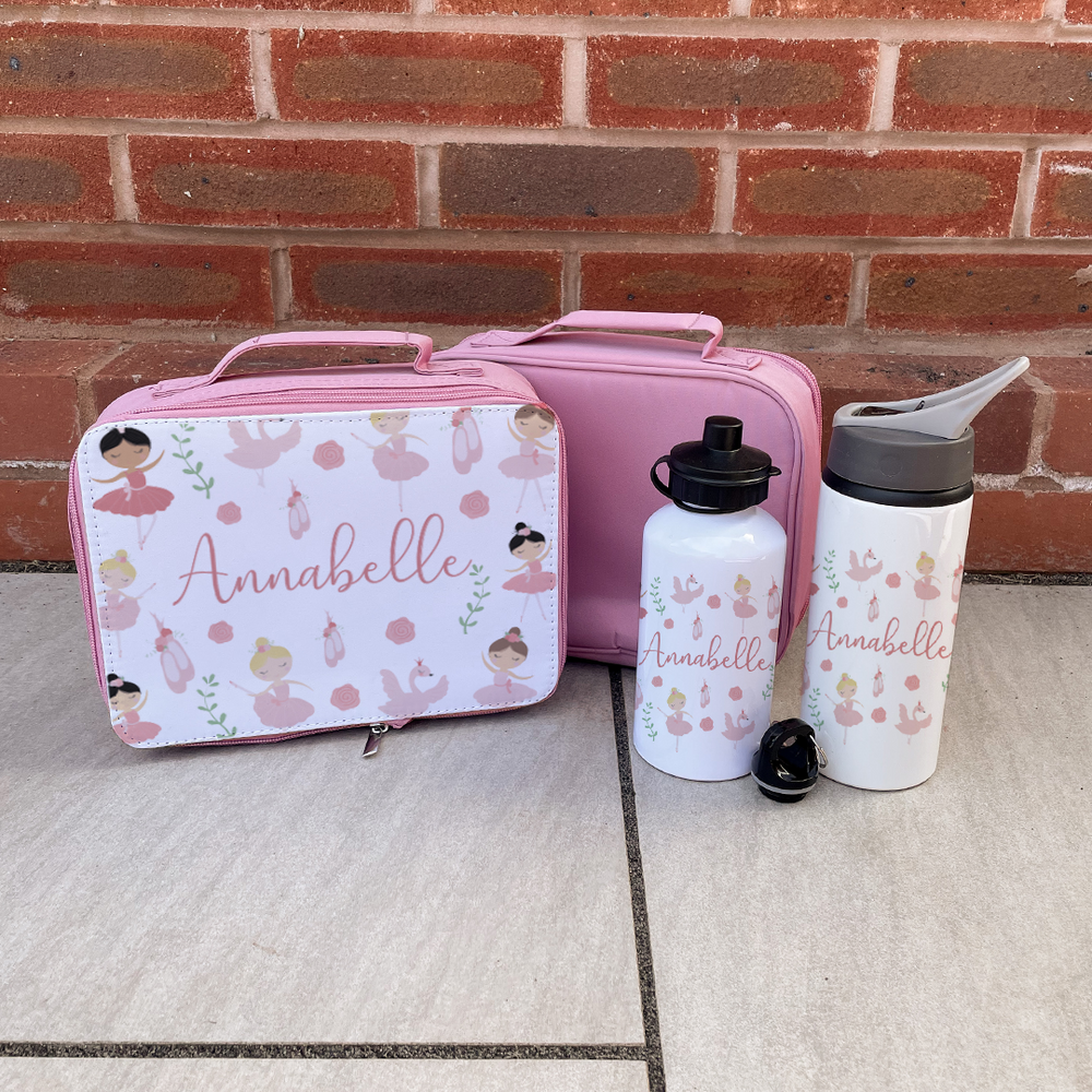 
                  
                    Personalised Ballerina Lunch Box & Bottle Set
                  
                
