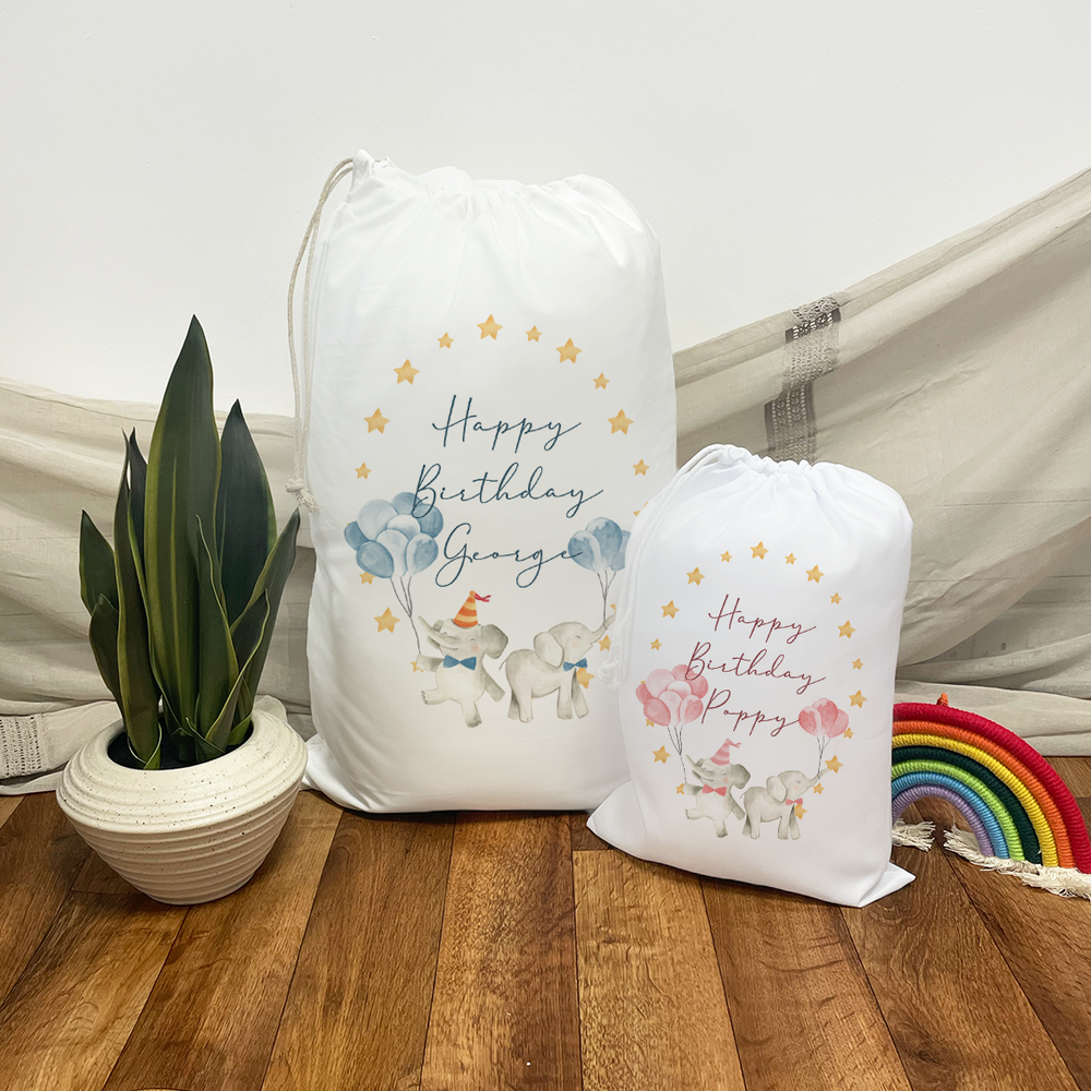 Personalised Birthday Sack