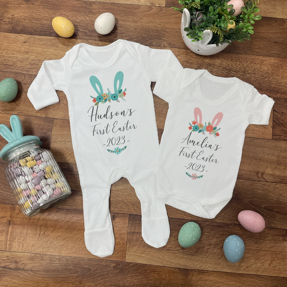 Baby's first easter deals onesie