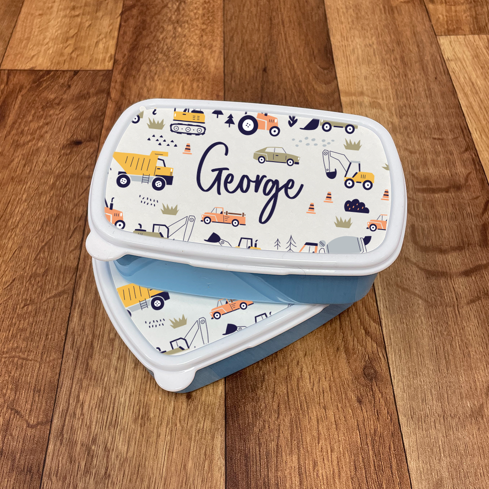 Personalised Digger Snack Box