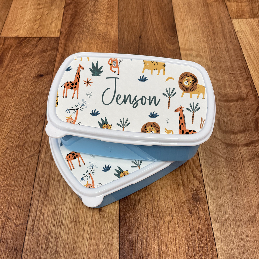 Personalised Jungle Snack Box