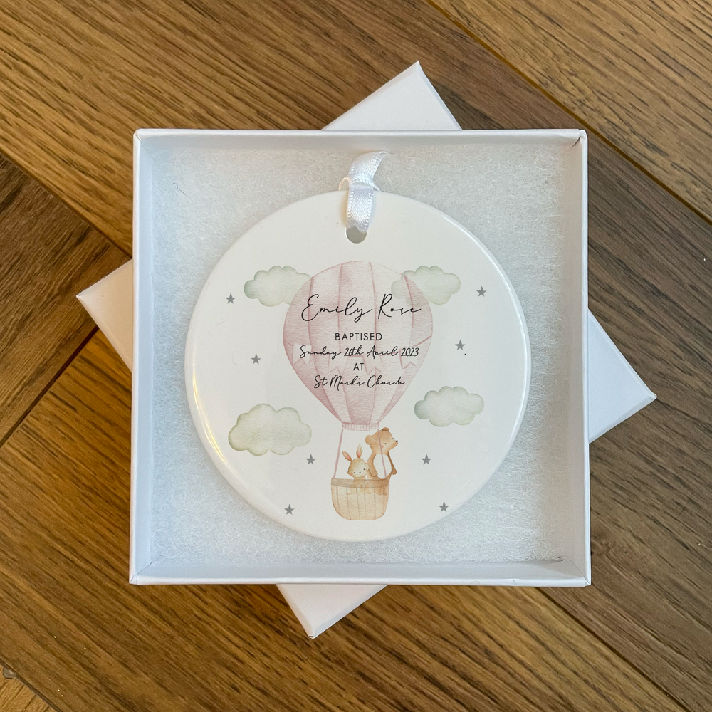 
                      
                        Personalised Christening / Baptism Ornament
                      
                    