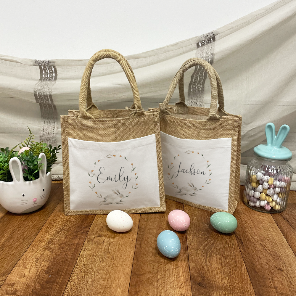 
                      
                        Personalised Easter Jute Bag
                      
                    