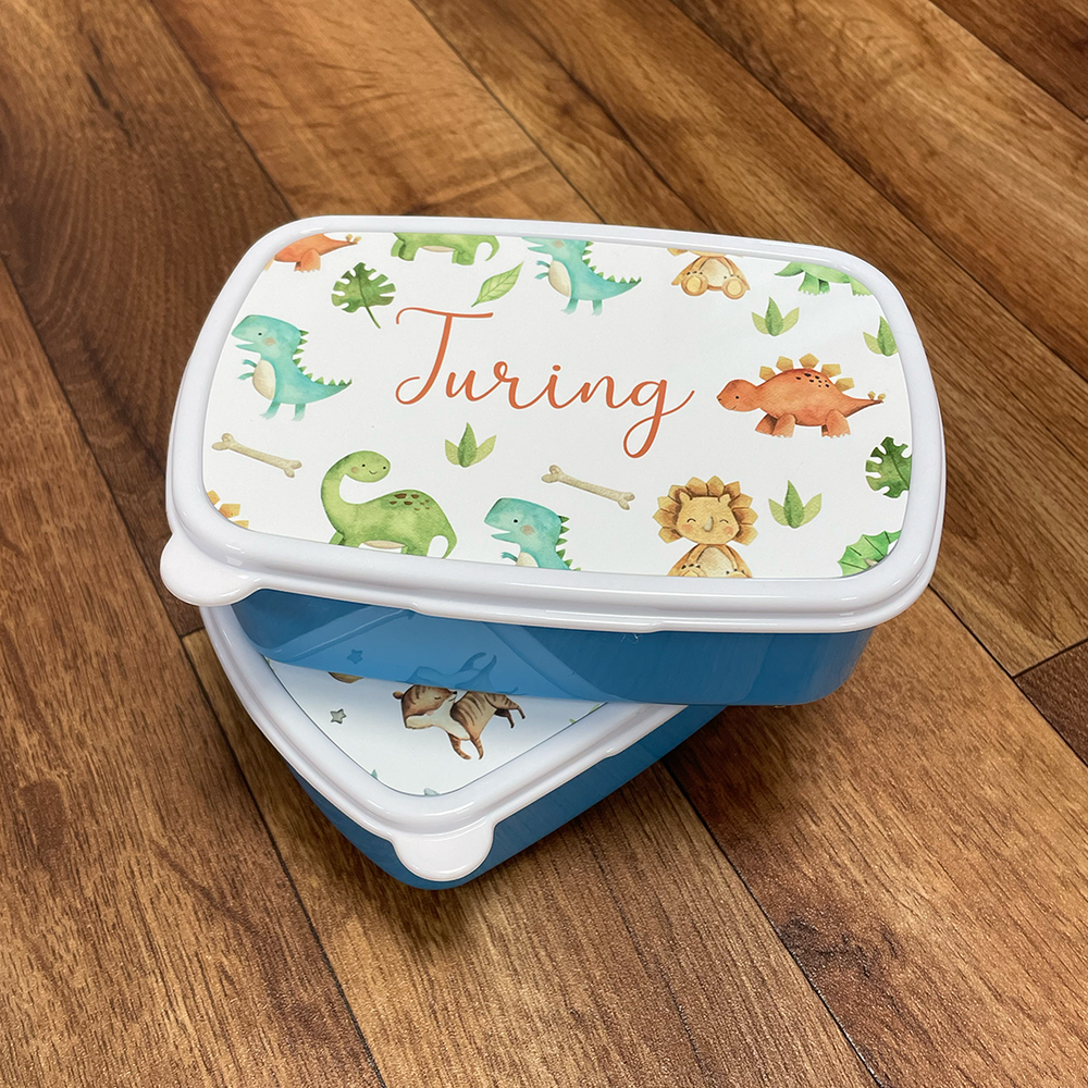 Personalised Dinosaur Snack Box