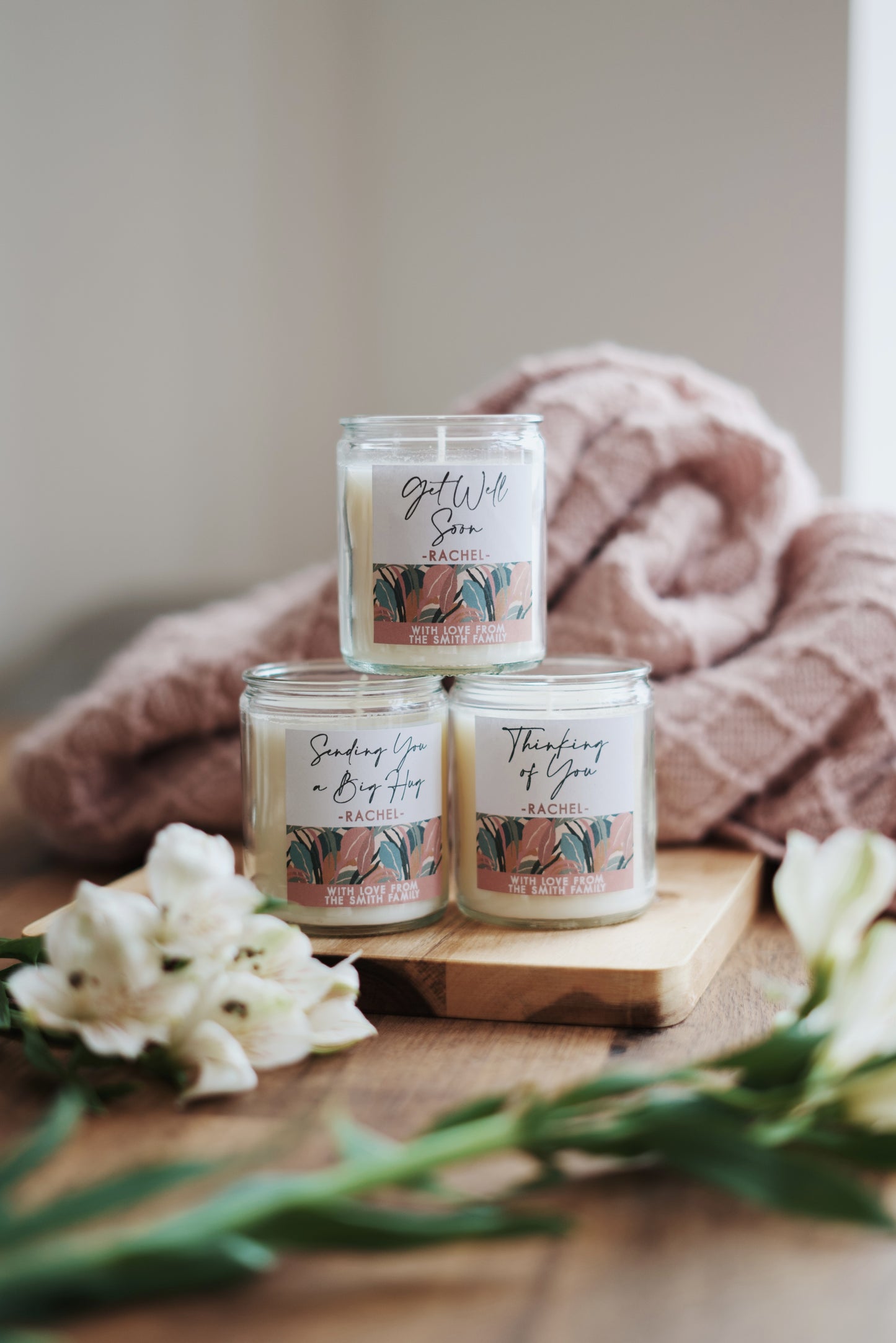 
                  
                    Personalised Thinking of You Candle
                  
                